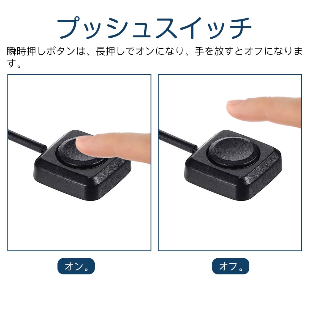 Amazon.co.jp: KDSSYFT プッシュスイッチ 5個セット 表面実装